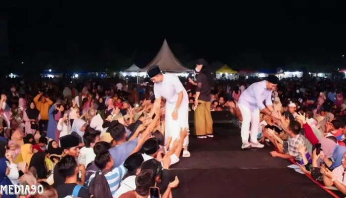 Ribuan Warga Sidomulyo Hadiri Silaturahmi Kebangsaan Bersama Gus Miftah, Dukung Egi-Syaiful Jadi Bupati Lampung Selatan