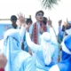 Solid Dukung Egi-Syaiful, Ratusan Emak-emak Tanjung Bintang Ramaikan Senam Oke Gas