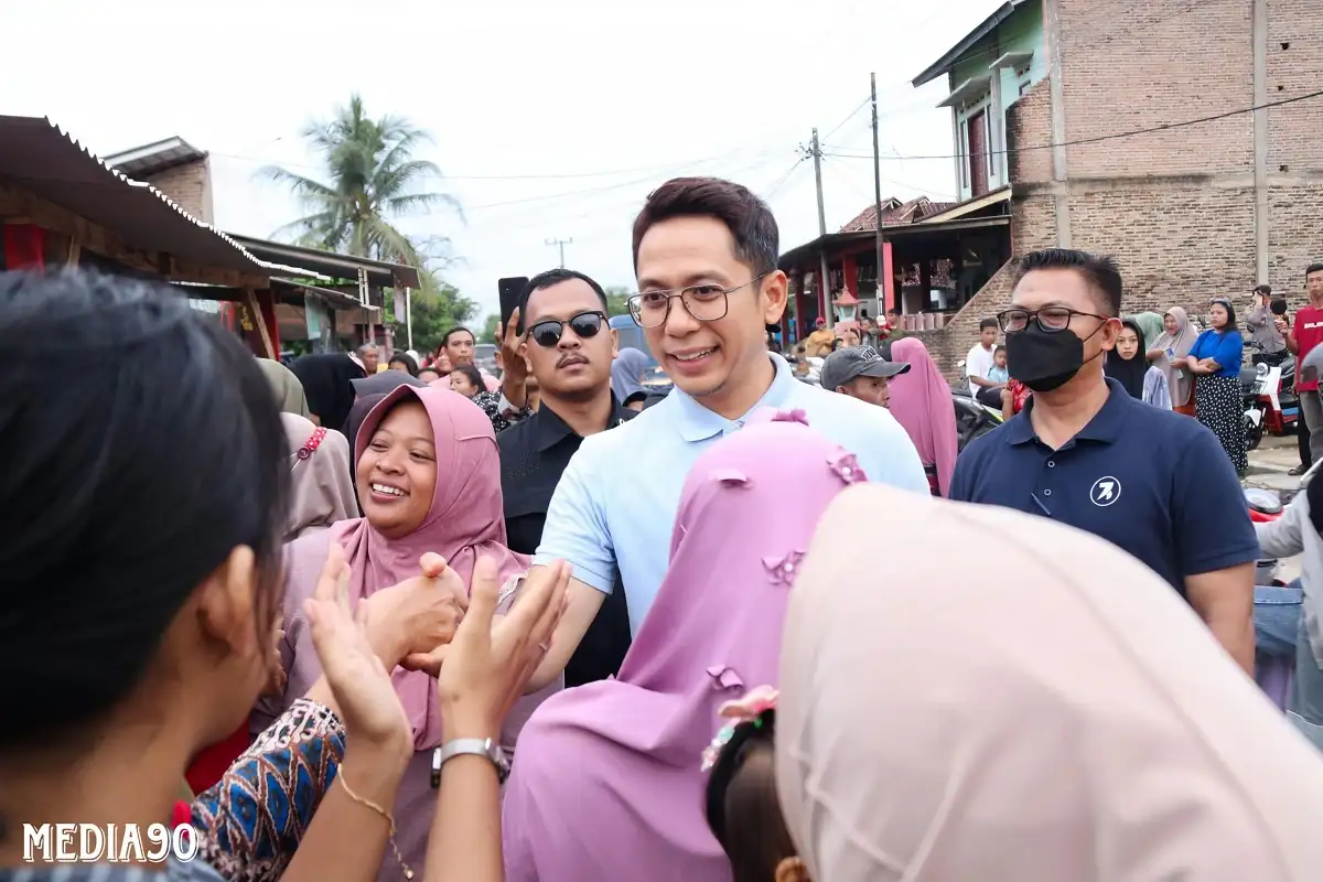 Sosialisasi di Jantung Basis Nanang, Egi-Syaiful Dapat Sambutan Hangat Warga Way Galih