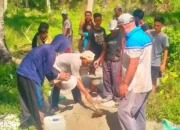 Warga Kuta Karang Tanggamus Ambil Inisiatif Bangun Jalan yang Rusak Saat Pemerintah Belum Bertindak