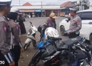 Polda Lampung Tertibkan Macet: 432 Pengendara Terkena Tilang dan Belasan Kendaraan Parkir Liar Dilanggar