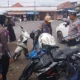 Tilang 432 Pengendara di Operasi Zebra, Belasan Kendaraan Parkir Liar Pinggir Jalan Bikin Macet Ditertibkan Polda Lampung