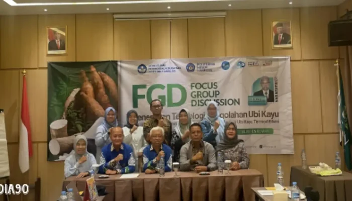 Tim Dosen Polinela Selenggarakan FGD untuk Pengembangan Inovasi Tepung dan Pati Ubi Kayu Termodifikasi