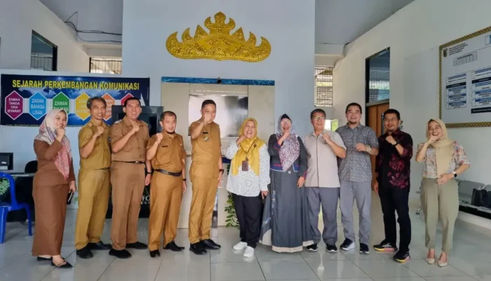 Unila dan Diskominfoktiksan Diskusikan Penyusunan Standar Layanan Informasi Publik di Kabupaten Pesawaran