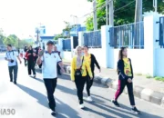 Universitas Teknokrat Indonesia Sukses Gelar Jalan Sehat di Acara Gebyar Sang Juara