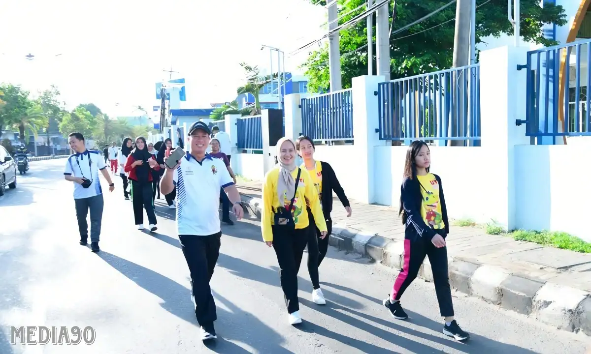 Universitas Teknokrat Indonesia Gelar Jalan Sehat dalam Gebyar Sang Juara