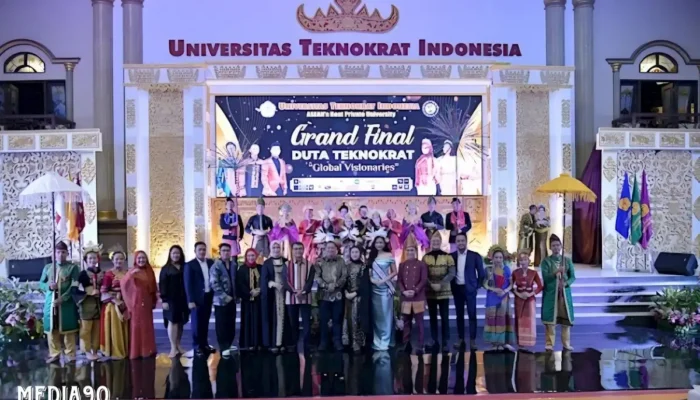 Malam Grand Final Duta Teknokrat 2024 Digelar oleh Universitas Teknokrat Indonesia