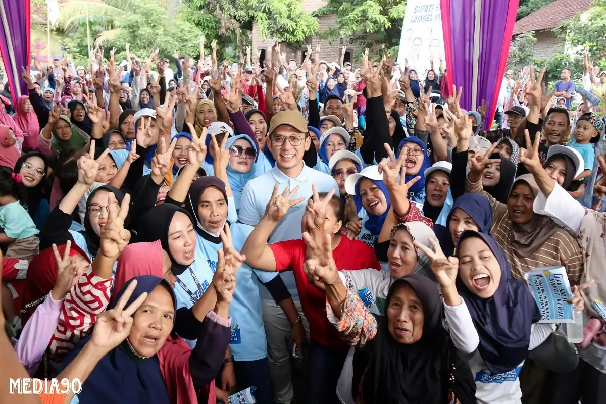 Warga Siring Jaha Siap Coblos Egi-Syaiful di Pilkada Lampung Selatan