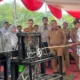 Bupati Pesawaran Terima Penyerahan Produk Hasil Inovasi Mesin Pembelah Bambu dari LPPM Unila Kepada Masyarakat di Desa Trimulyo