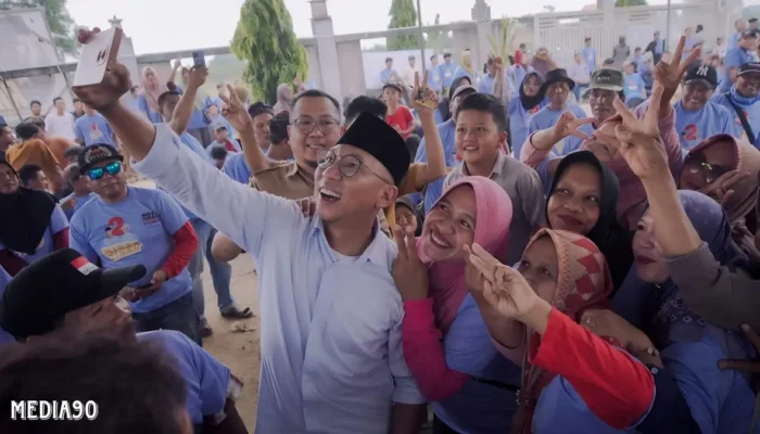 Cagub Lampung Mirza Janji Hentikan Impor Tepung Singkong Saat Panen, Berdialog dengan Petani Lampung Tengah