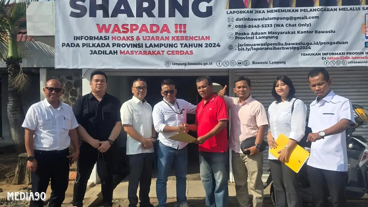 Dinilai Langgar Pidana Saat Batalkan Wahdi - Qomaru di Pilkada, Forkadi Laporkan KPU Metro Demisioner ke Bawaslu
