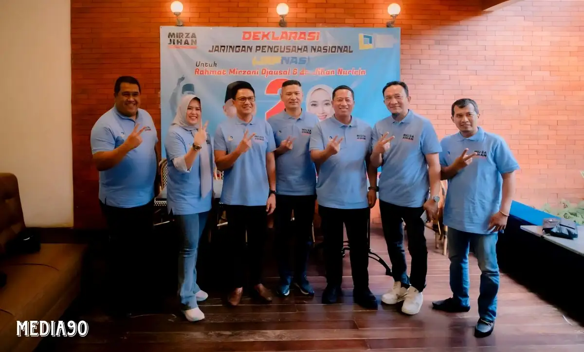 Dinilai Paham Kebutuhan Dunia Usaha, Japnas Lampung Deklarasikan Dukung Mirza - Jihan di Pilgub Lampung