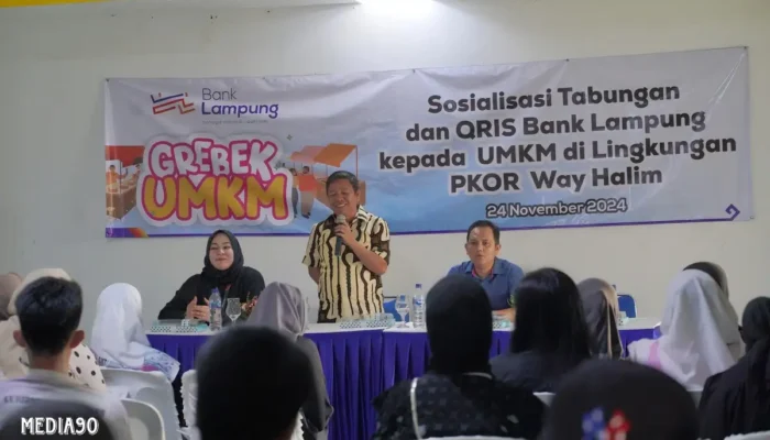Bank Lampung Sambangi Pelaku UMKM di PKOR Way Halim Melalui Program Grebek UMKM