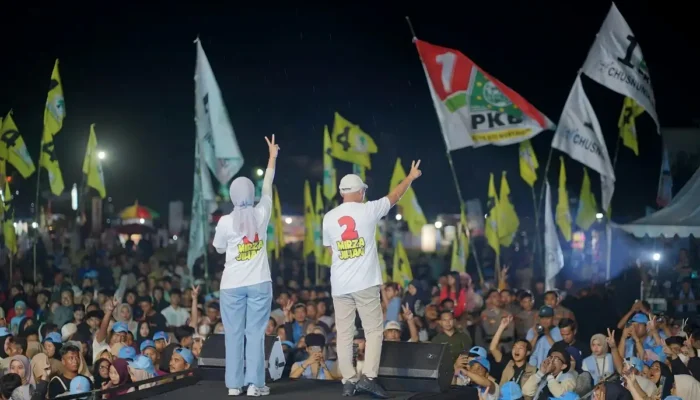 Kampanye Mirza-Jihan Disambut Meriah dengan Kehadiran Ratusan Anggota DPRD Gerindra
