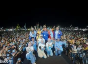 Mirza – Jihan Serukan Perubahan di Kampanye Akbar Terakhir Warga Lampung