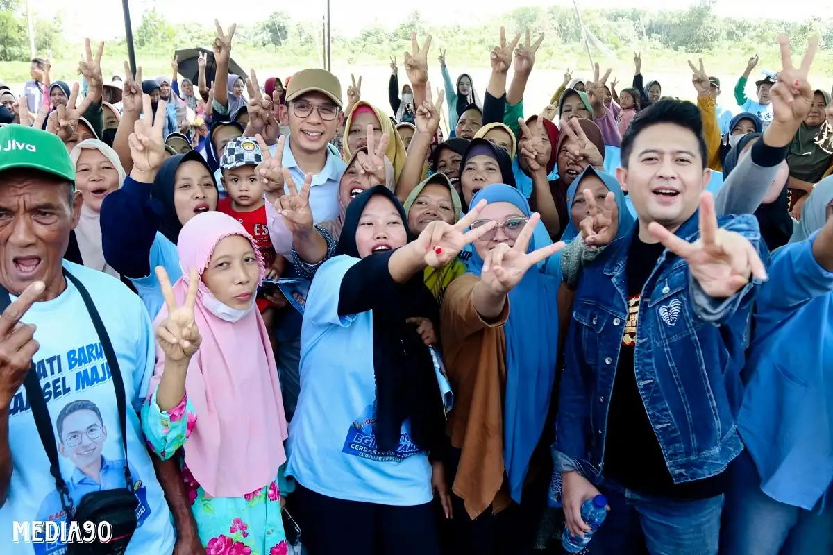 Kiki The Potters Kamu Keterlaluan Kalau Tak Milih Egi-Syaiful di Pilbup Lampung Selatan 2024