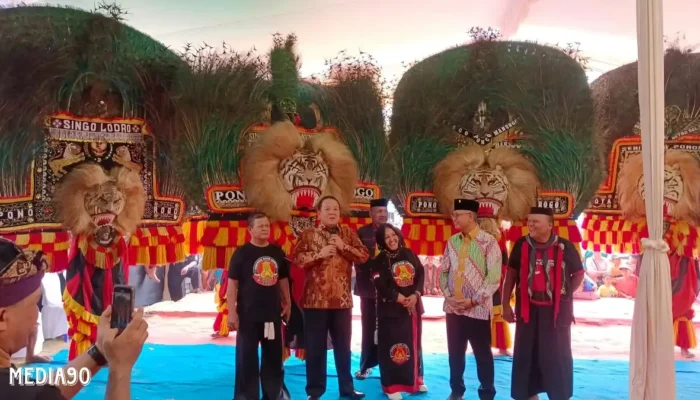 Komunitas Reyog Ponorogo Lampung Nyatakan Dukungan untuk Arinal-Sutono dalam Pilgub Lampung 2024