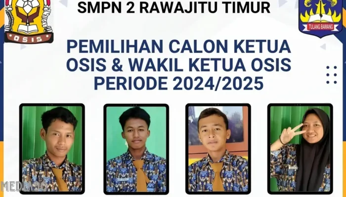 Pemilihan Ketua OSIS SMPN 2 Rawajitu Timur: Membangun Karakter Demokratis di Kalangan Pelajar