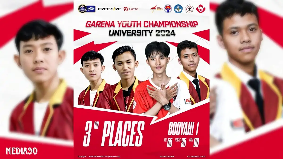 Mahasiswa Universitas Teknokrat Indonesia Raih Juara III Nasional di Garena Youth Championship University 2024