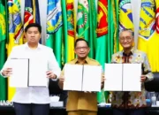 Percepat Pembangunan Rumah Masyarakat Berpenghasilan Rendah, Mendagri, Menteri PKP, dan Menteri PU Teken SKB
