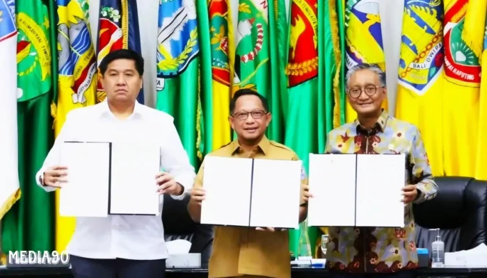 Percepat Pembangunan Rumah Masyarakat Berpenghasilan Rendah, Mendagri, Menteri PKP, dan Menteri PU Teken SKB