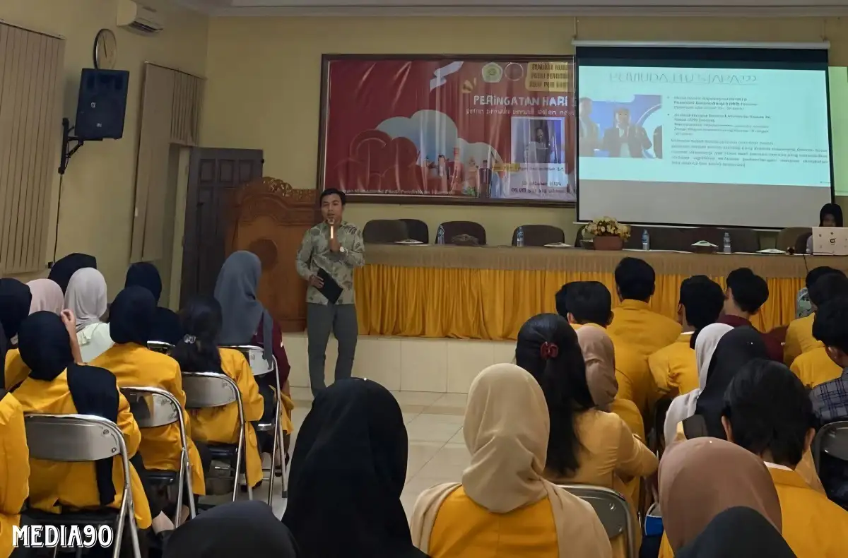 Menuju Indonesia Emas 2045! Mahasiswa MM IIB Darmajaya Beri Kiatnya di STKIP PGRI Bandar Lampung