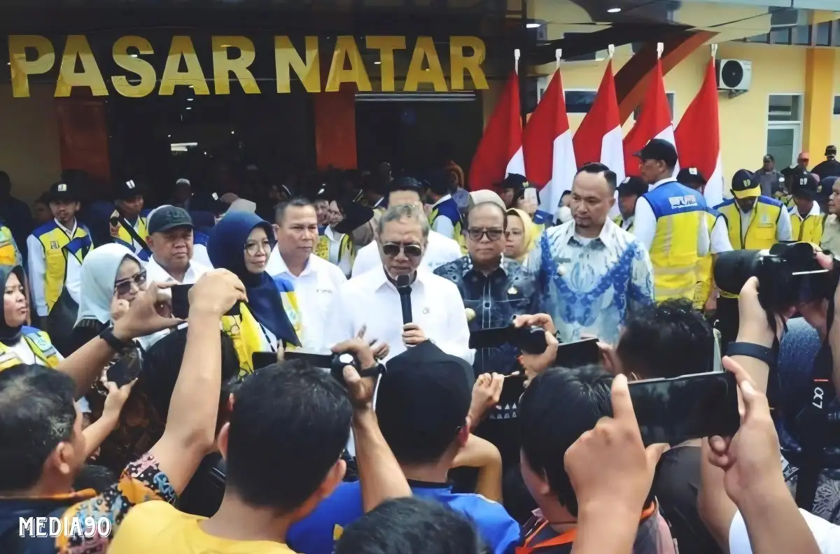 Pasar Natar Diresmikan, Tampung 779 Pedagang, Ada Toko TOP Jual Harga Sembako Sesuai Harga Standar