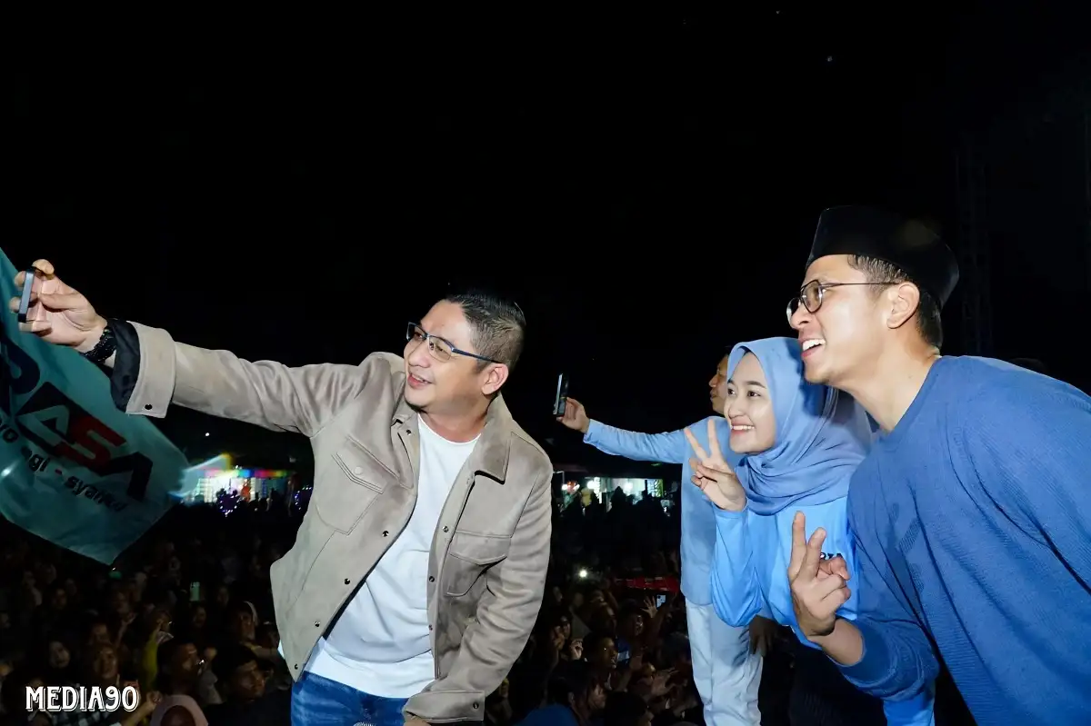 Pasha Ungu Kalau Mau Jalanan Lamsel Mulus, Jangan Lupa Pilih Egi-Syaiful