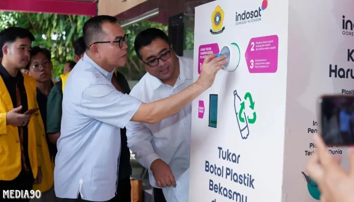 Indosat Ajak Mahasiswa Tukar Sampah Jadi Pulsa dalam Program Peduli Lingkungan