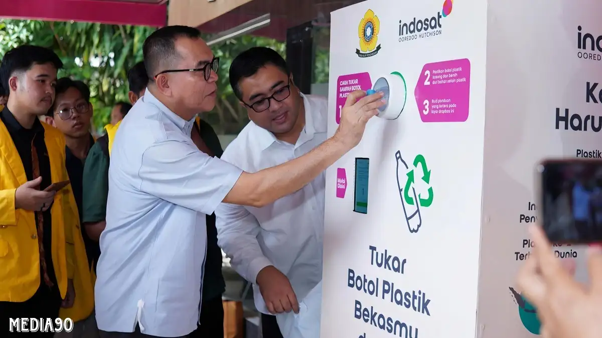 Peduli Lingkungan, Indosat Luncurkan Program Tukar Sampah Bisa Jadi Pulsa ke Mahasiswa