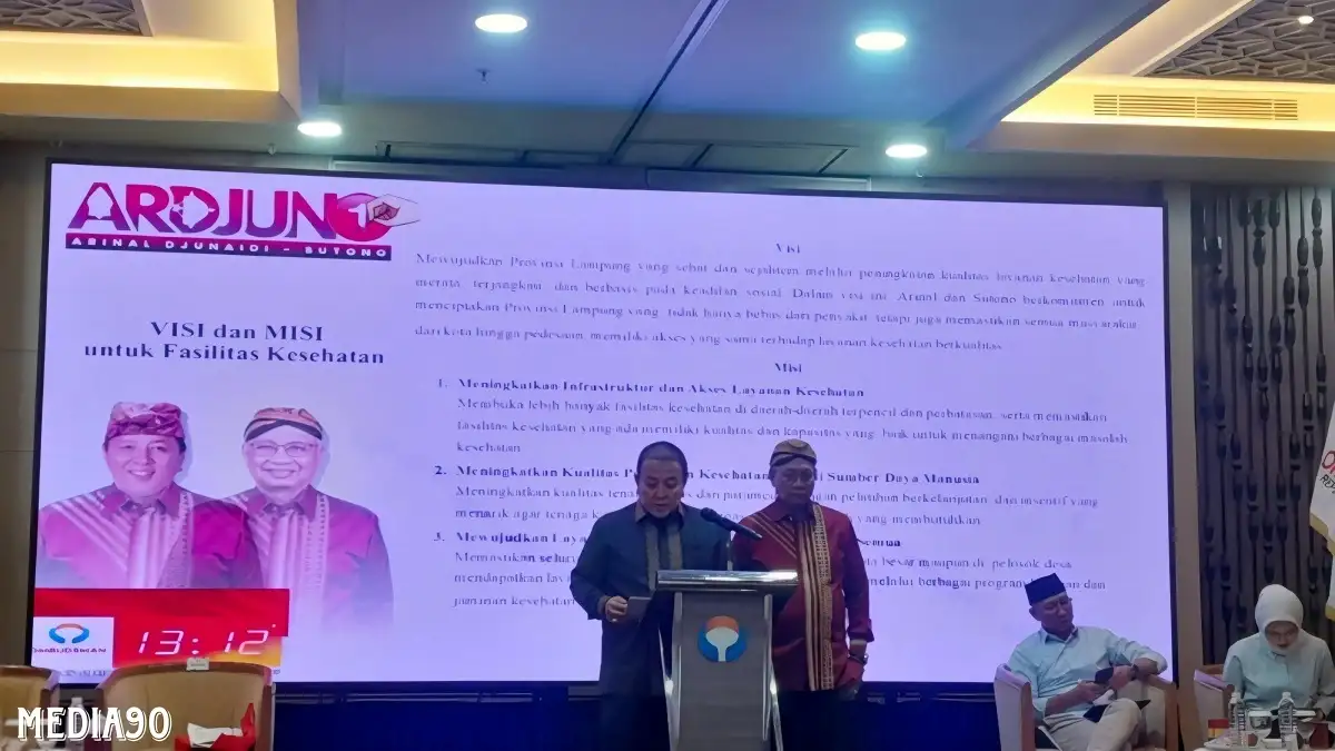 Pelayanan Publik Masih Buruk, Paslon Gubernur Arinal - Sutono Ingin Ciptakan Lampung Sehat Sejahtera Bebas dari Penyakit