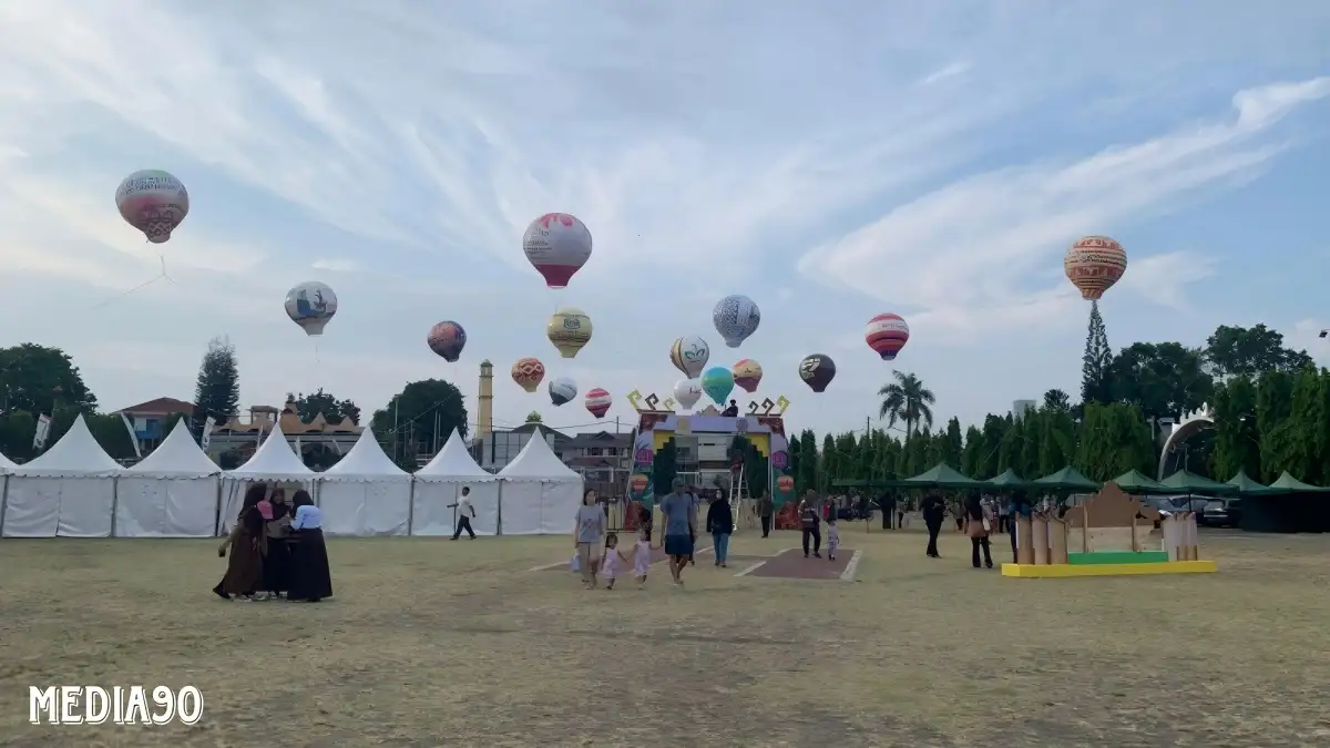 Perdana di Lampung, Festival Balon Udara Hadir di Lapangan Korpri Bandar Lampung, Yuk Ramaikan