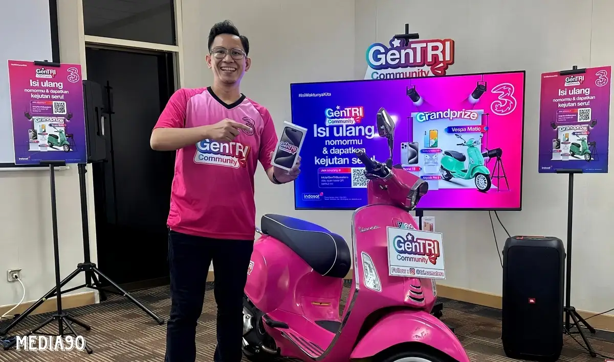 Perkuat Komunitas Pelanggan, Tri Apresiasi Generasi Z di Sumatera Lewat Program Gen Tri Community
