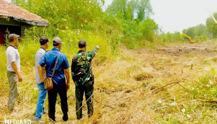 Kampung Bumi Dipasena Utama Membangun Jalan 500 Meter untuk Memudahkan Akses Petambak