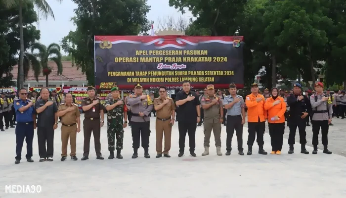 Amankan Pilkada 2024: Polres Lampung Selatan Kerahkan 4.263 Personel Polisi dan Linmas di TPS