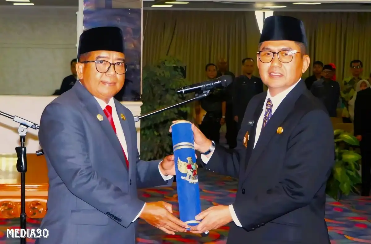 Pj Gubernur Lampung Lantik Fredy Jadi Pj Sekretaris Daerah Provinsi Lampung Gantikan Fahrizal Darminto