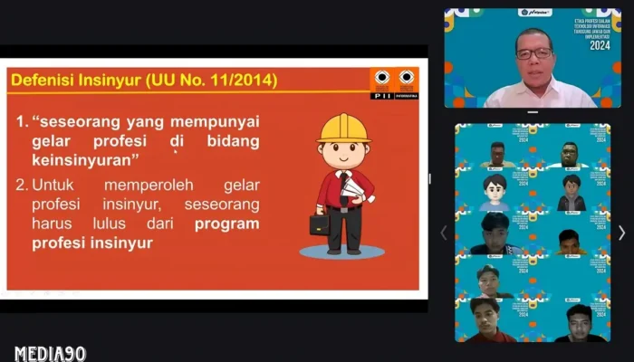 Sosialisasi Profesi Keinsinyuran Informatika, Prodi Teknologi Rekayasa Internet Polinela Gelar Acara Informasi