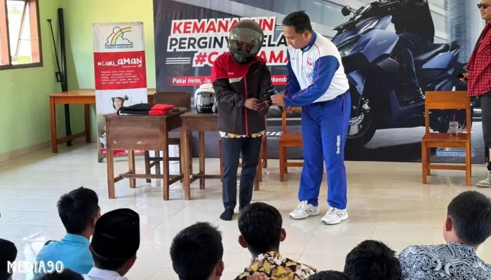 TDM Lampung Mengajarkan Pentingnya Keselamatan Berkendara kepada Siswa SMKN 1 Way Serdang Mesuji