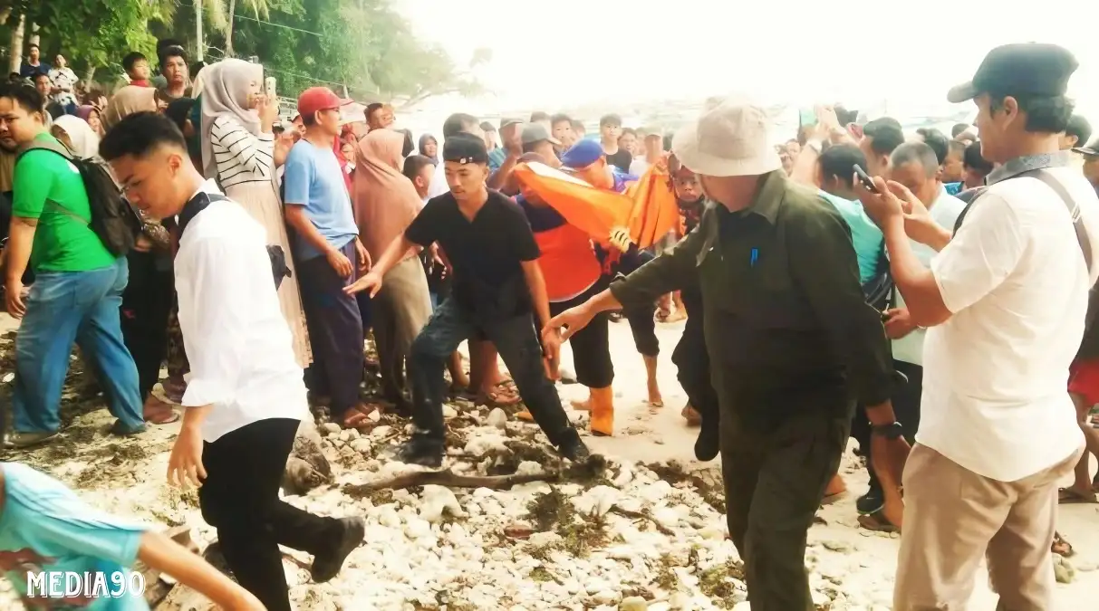 Terseret Ombak Pantai Ilahan Pesisir Barat, Dua Rombongan PAUD Ar-Roudhoh Liwa Selamat, Satu Meninggal