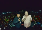 Arinal – Sutono Fokus pada Pembangunan Infrastruktur, Tutup Kampanye di Rejomulyo Jati Agung
