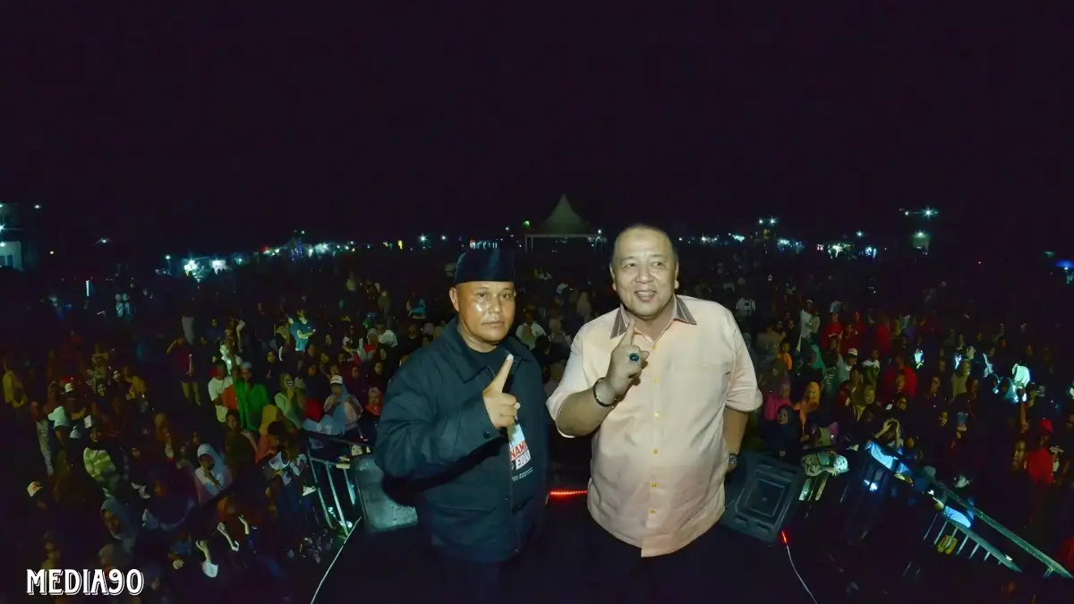 Tutup Kampanye di Rejomulyo Jati Agung, Paslon Gubernur Lampung Arinal - Sutono Fokus Kembangkan Infrastruktur