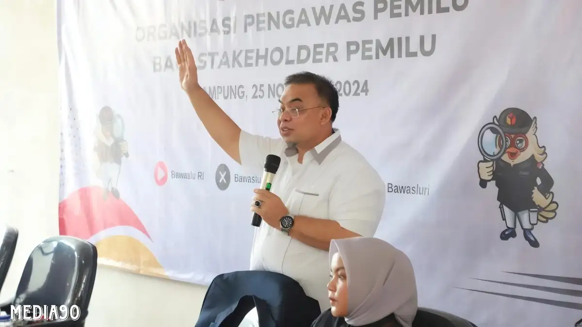 Unila Ditunjuk Bawaslu RI Sosialisasikan Pemilu ke Mahasiswa dan Organisasi Pengawas