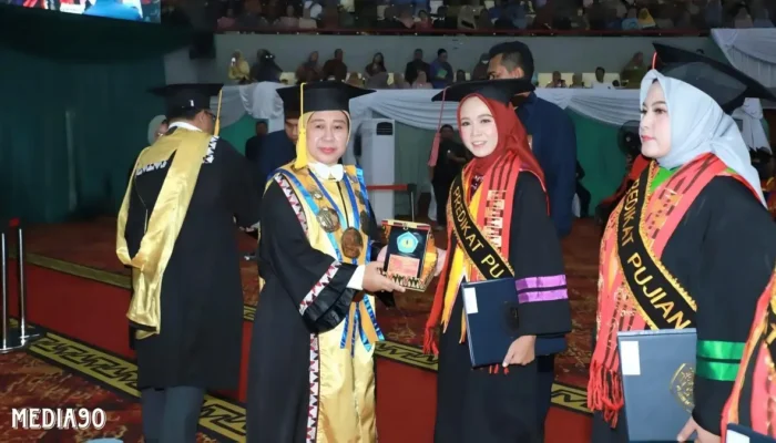 Rektor Unila Paparkan Program Menuju Universitas Kelas Dunia dalam Wisuda 676 Mahasiswa Periode II 2024