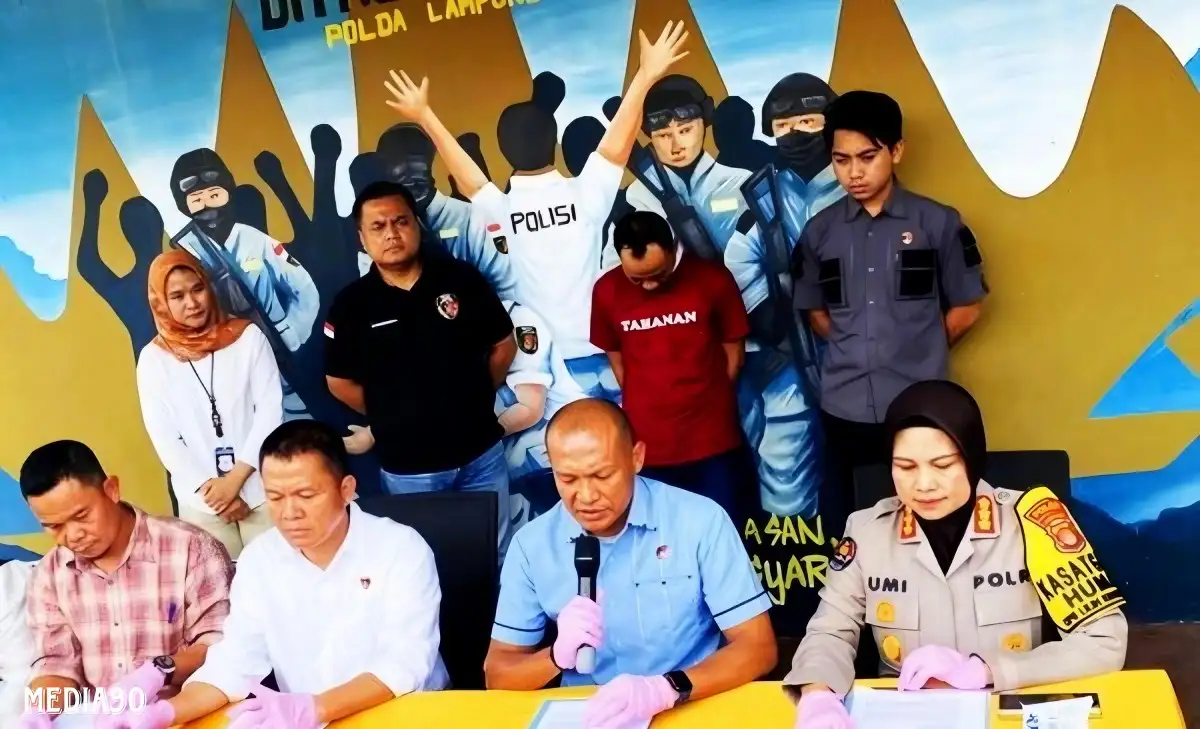 Berkedok Keamanan Forum Masyarakat Desa, 13 Pelaku Pungli Sopir Truk di Lampung Utara Diringkus Polda