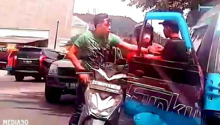 Polisi Bersama Keluarga Berhasil Tangkap Buronan Curanmor di Angkot Terminal Sukaraja Bandar Lampung