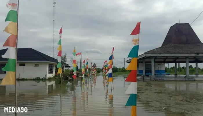 Banjir Rob Terjang Bumi Dipasena Agung, Warga Minta Pemerintah Pusat Turun Tangan