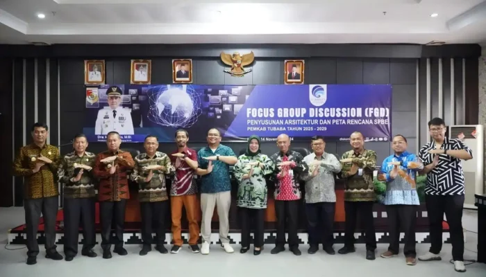 Diskominfo Tubaba Adakan Diskusi untuk Penyusunan Arsitektur dan Roadmap SPBE