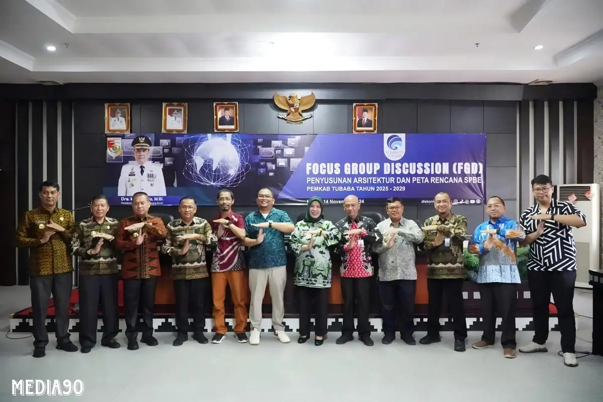 Diskominfo Tubaba Gelar Diskusi Penyusunan Arsitektur dan Peta Rencana SPBE