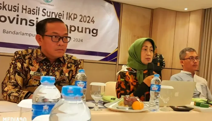 Indeks Kemerdekaan Pers Lampung 2024 Kembali Terendah Secara Nasional untuk Dua Tahun Berturut-turut