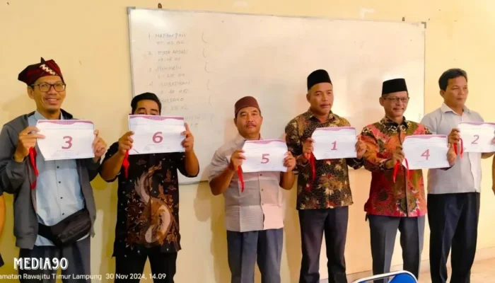 Enam Petambak Di Pasena Berkompetisi Merebut Posisi Ketua P3UW Lampung 2024-2029